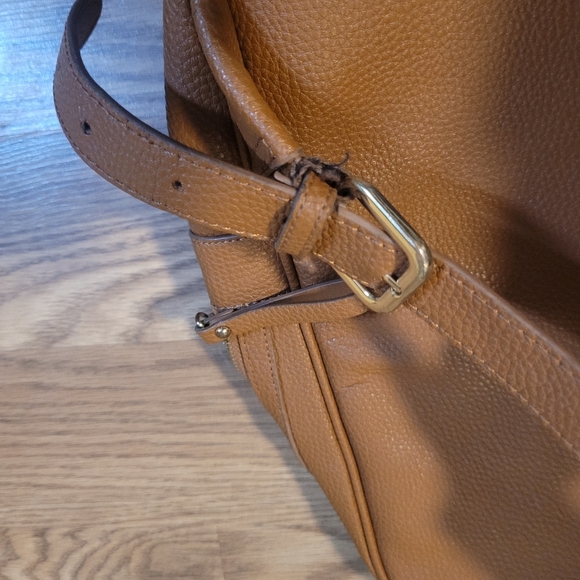 Tan Leather Backpack - Picture 7 of 12